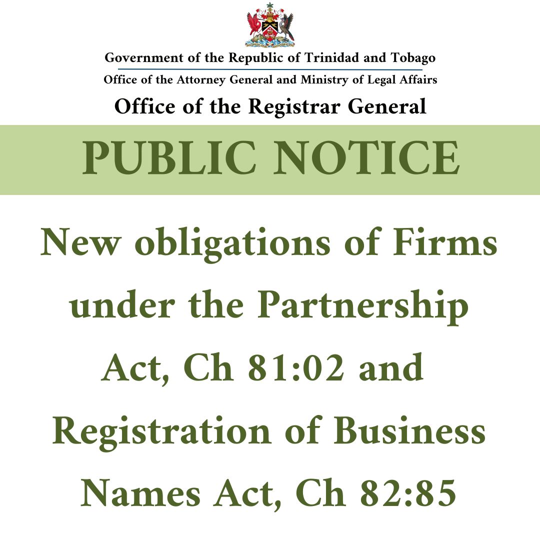 Notice to Firms